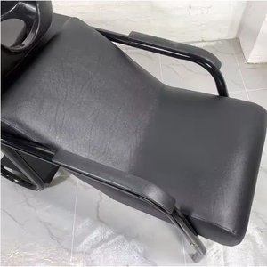 Offre Spéciale : Fauteuil de Lavage Noir Économique pour Salon de Coiffure – Lit de Shampooing avec Bac et Chaise pour Salon de Coiffure et Barbier - Product Image 5