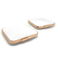 Emballage de palette de fard à joues vide unique personnalisé palette en carton de maquillage de marque privée étui à coussin d'air conteneur de poudre libre