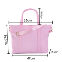 Sac à main pour femme, tendance estivale, logo personnalisé, nylon, décontracté, poche zippée personnalisée, grand sac à bandoulière