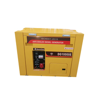 Mini générateur électrostatique Portable 6kw, kit de micro générateur Diesel silencieux, prix à distance