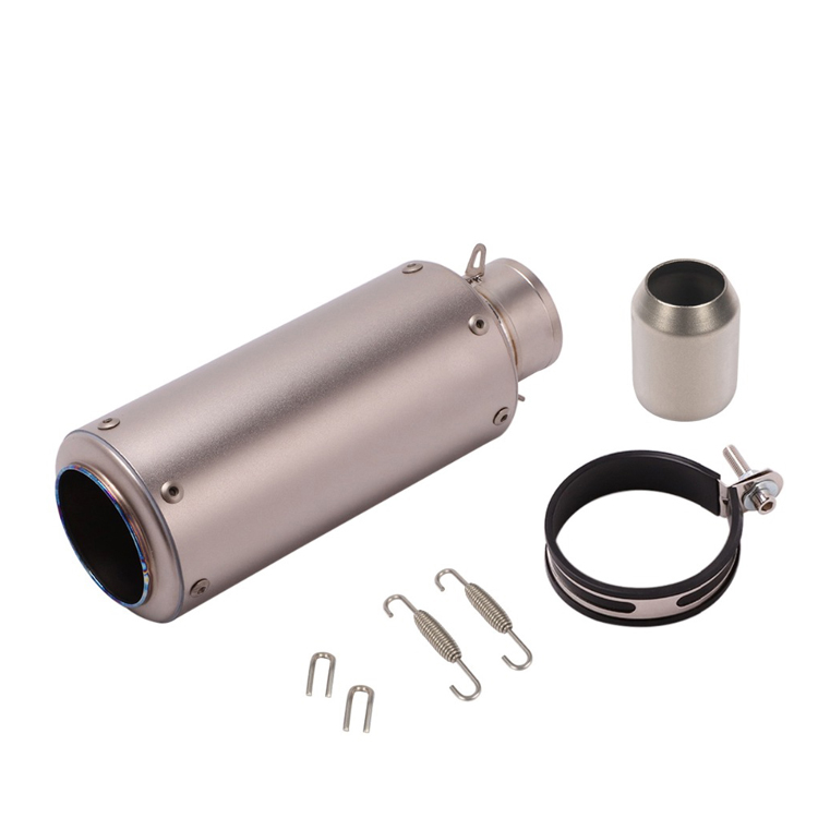 Универсальный мотоциклетный глушитель из титанового сплава, выхлопная труба для мотоцикла, выхлопная труба для YZF-R1 R6 MT09 Motorrad ausслой