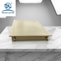 Plafonnier LED encastré anti-éblouissement sans scintillement IP65 haute luminosité 60W 600x600