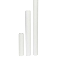 Élément filtrant à rainures DM PP personnalisé 30L/H 28x60x762mm pour traitement de l'eau en cuve sous pression, filtration 1-100UM 220V