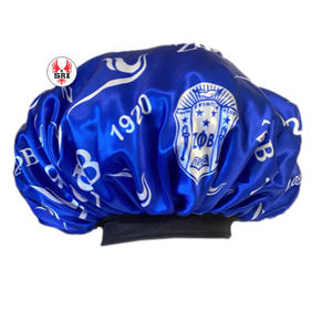 Zeta Phi Beta Fabricante profesional Hermandad griega Gorro de satén reversible ajustable 1920 ZPB Gorros de lujo - Product Image 5