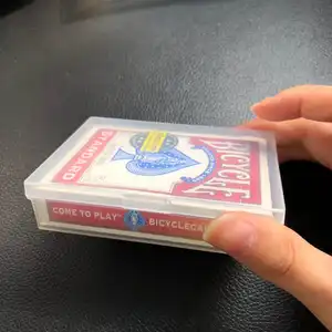 Stacking Box Plastic Storage Bin Small Plastic Storage For Poker Cards