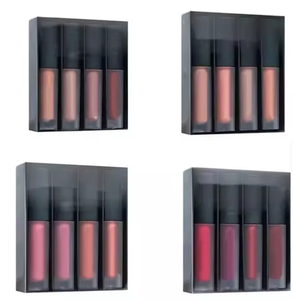 Set de 4 Mini Brillos Labiales y Lápices Labiales, 4 Colores Mate Hidratantes - Product Image 6