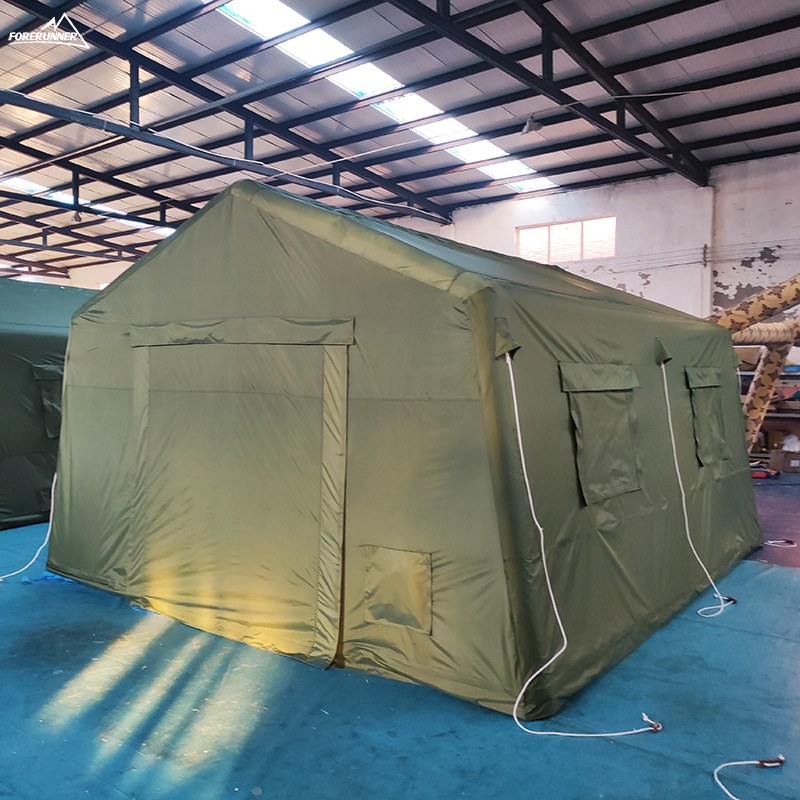 Canvas Army Tent Strong Waterproof 4-Season Shelter