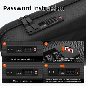 กระเป๋าเป้สะพายหลังกันน้ำสำหรับ Starlink Mini ทนทานต่อการกระแทก พร้อมกุญแจรหัส TSA และพอร์ตชาร์จ - Product Image 4