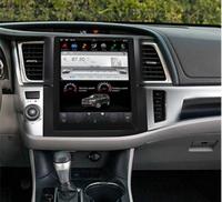 Pemutar DVD mobil Android layar gaya Tesla 12.1 ", Radio Multimedia navigasi GPS untuk TOYOTA HIGHLANDER 2014-dengan BT/WIFI Carplay