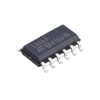 Contrôleur PFC en mode de transition L6563TR SOIC-14, IC 10.3V-22V, correction du facteur de puissance à faible THD, PMIC pour alimentations AC/DC