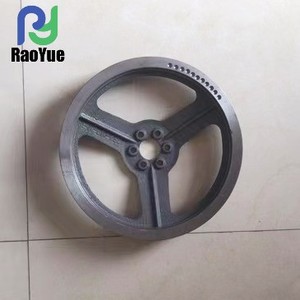 Pièces de tracteur-récolteuse Wode Ruilong 102, poulie de courroie à rouleaux en acier à 2 fentes, W2.5E-01B-02-32, nouvelles demandes agricoles bienvenues - Product Image 1