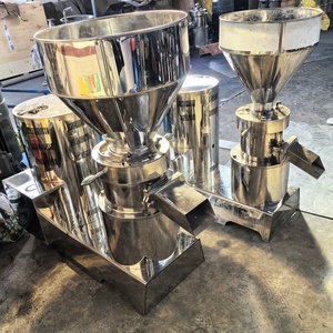 High Quality Stainless Steel Almond Peanut Butter Making <strong>Machine</strong> Tahini Colloid Grinder Vertical Colloid Mill <strong>for</strong> Mayonnaise
