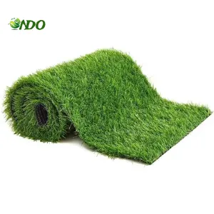 Karpet rumput sintetis lanskap luar ruangan yang sangat baik dan harga wajar karpet taman hijau