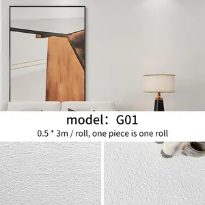 3d foam wall stickers self adhesive wallpapers modern PVC plaster