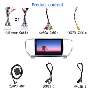 Hệ Thống Đa Phương Tiện GPS Tốt Nhất Cho Kia KX5 Sportage 4 2018 2019 2020 1.6GHz 9 INCH Android 9 2GB Đài Phát Thanh Xe Hơi - Product Image 4