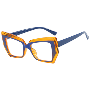 Occhiali da Donna Retrò Trendy a <span class=keywords><strong>Occhio</strong></span> di <span class=keywords><strong>Gatto</strong></span> Poligonali con Montatura Piatta Anti-Luce Blu Personalizzata Stile <span class=keywords><strong>Occhio</strong></span> di <span class=keywords><strong>Gatto</strong></span> - Product Image 6