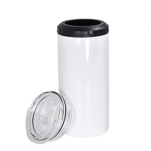 Vaso Térmico Personalizado 4 en 1 con Recubrimiento de Sublimación, Termo de Doble Pared de 16 oz, Aislado, Deportivo, de Acero Inoxidable, para Cerveza, Agua, Latas - Product Image 1