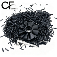 Excellente stabilité dimensionnelle, faible déformation, plastique PA66 LCF en fibre de carbone à 20 % pour engrenages