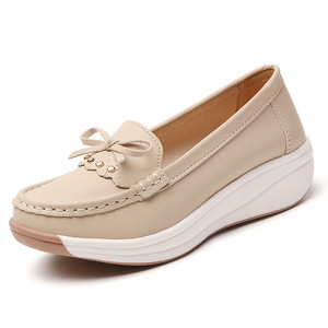 Mocasines <span class=keywords><strong>de</strong></span> PU <span class=keywords><strong>para</strong></span> <span class=keywords><strong>Mujer</strong></span>, Zapatos Planos, Transpirables, Antideslizantes, Punta Cerrada, Casuales <span class=keywords><strong>de</strong></span> Oficina, Zapatos <span class=keywords><strong>de</strong></span> Plataforma <span class=keywords><strong>para</strong></span> <span class=keywords><strong>Caminar</strong></span>, Personalizables - Product Image 2