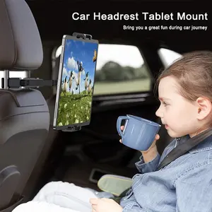 Holder Telescopic Car Seat Headrest Mount Car Back Seat Backseat Headrest Mobile Phone Mount Tablet Holder For Baby Children