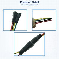 Câble d'alimentation pour traceur GPS automobile Midline ZXWHA-032, connecteur d'alimentation à 4 broches, faisceau de câbles de voiture, conducteur en cuivre pur, PVC
