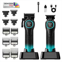 Ciseaux à cheveux haute performance avec batterie longue durée de 2500 mAh, tondeuse à cheveux longue durée