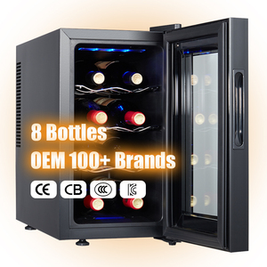 Vente chaude PHaute Qualité Autoportant Thermoélectrique <span class=keywords><strong>Petit</strong></span> Réfrigérateur 6 Bouteilles Refroidisseur De <span class=keywords><strong>Vin</strong></span> <span class=keywords><strong>Cave</strong></span> <span class=keywords><strong>À</strong></span> <span class=keywords><strong>Vin</strong></span> - Product Image 2