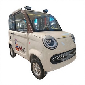 Vehículo eléctrico de cuatro ruedas BRT - un coche familiar cerrado de tamaño pequeño para transportar estudiantes, un sedán para adultos de baja velocidad - Product Image 5