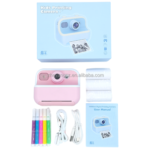 2.4 pouces 1080P 4800W selfie vidéo Type-C jouet MP3 <span class=keywords><strong>jeux</strong></span> thermique mini caméra pour enfants caméra d'impression pour enfants - Product Image 3