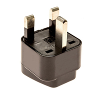 Nouveau style universel vers TYPE G UK 3 broches adaptateur de prise d'alimentation 13A 250V
