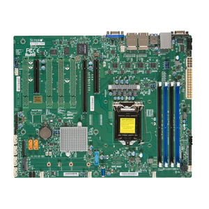 Ban đầu mới supermicro X11SSi-LN4F máy chủ Bo mạch chủ Intel Chipset DDR4 Bộ nhớ sata ổ cứng giao diện tích hợp đồ họa - Product Image 1