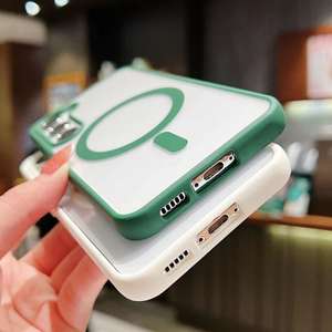 Per <span class=keywords><strong>Samsung</strong></span> <span class=keywords><strong>S22</strong></span> S23 S24 S25 Edge Suchtion cassa del telefono trasparente magnetico del telefono per <span class=keywords><strong>Samsung</strong></span> A15 A16 A35 A36 A55 A56 - Product Image 3