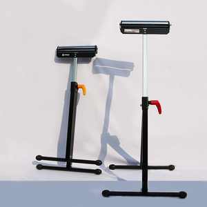 Cavalletto di Supporto Robusto Regolabile per Lavorazione del Legno con Rullo Telescopico - Product Image 2