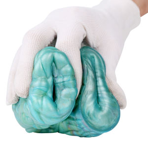 GEEBA Nouveau monocanal réaliste Animal Wolf Aircraft Cup Masturbateurs pour hommes Pellets filetés Massage Pénis Trainer pour adulte - Product Image 1