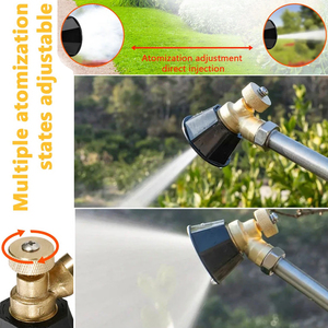 Boquillas de vórtice de aire agrícola para jardín, bomba de agua, cabezales de boquilla de pulverización, boquilla de atomización de latón, rociador de riego - Product Image 5