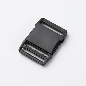 Hebilla de Plástico de 25 mm de Diámetro Interior, Hebilla de Seguridad Ajustable para Correa de Mochila, Color Negro Sólido - Product Image 3