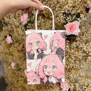 Bolsas de Regalo de Papel con Diseño de Anime de 27 cm, con Personajes como Luffy, Tanjir y Jugadores de Fútbol de Élite, para Almacenamiento y Regalos con Estilo - Product Image 4