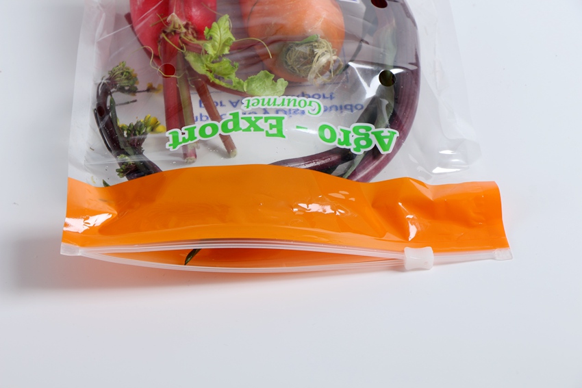 Fresh Lettuce Salad Fruits Pouches BOPP Anti Fog Leafy Vegetables Packaging Bags, vegebag, Print Logo