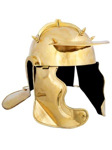 Casco de Centurión Romano Hecho a Mano con Acabado Antiguo, Casco Metálico para Coleccionistas, Temas Históricos, Cosplay y Exhibición Decorativa - Product Image 1