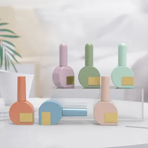 Bottiglie per unghie jinhong da 10ml personalizzate per bottiglie di smalto per unghie produttori di imballaggi cosmetici in vetro bottiglia vuota di smalto per gel