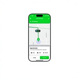 Aplicación inteligente de transporte compartido con reserva instantánea, seguimiento GPS y pagos sin efectivo. - Product Image 1