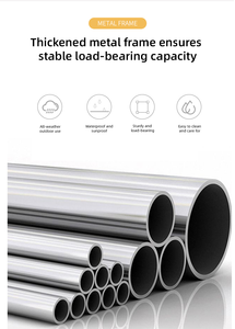 طقم كراسي وأريكة خارجية من الراتان بتصميم نورديك للشرفات والباحات والمطاعم الخارجية ومقاهي المحلات - Product Image 4