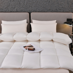 Parure de lit moelleuse avec housse de <span class=keywords><strong>couette</strong></span> en tissu 100 % coton anti-déchirure, duvet de <span class=keywords><strong>canard</strong></span> blanc pour la vente en gros en usine - Product Image 2