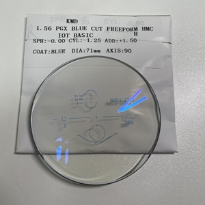 1.56 potongan biru progresif UV420 <span class=keywords><strong>HMC</strong></span> lensa manufaktur Anti biru - Product Image 2