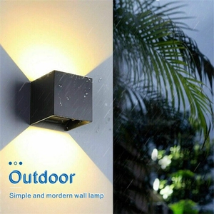Lámpara de Pared <span class=keywords><strong>LED</strong></span> Moderna para Exteriores e Interiores, Resistente al Agua IP65, 6W, Aplique de Hierro para Iluminación del Hogar - Product Image 3