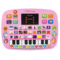 Tablette éducative intelligente pour enfants, machine d'apprentissage parlante, tablette pour apprendre les mots, les nombres, l'alphabet, l'anglais, mini ordinateur portable éducatif