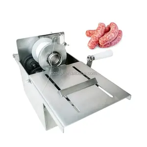 Small Stainless Steel Manual Sausage Linker Machine Meat Sausage Tying Clipping Machine