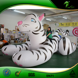 Hongyi PVC0.4mm พองเสือขาวพองโกหกการ์ตูนบอลลูนพองเซ็กซี่ของเล่นจิ๋ม - Product Image 4