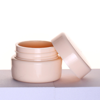 Pot en plastique rond rose mini pour crème cosmétique et vernis à ongles UV, emballage cosmétique en gros 3g 5g 8g 10g 30g