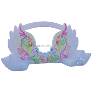 XIXI TOYS <strong>2025</strong> Custom <strong>Inflatable</strong> LED DJ Stage Stand Lighting Kiosk Tent for Concerts &amp; Party Events with <strong>Wing</strong> Bars - Product Image 5